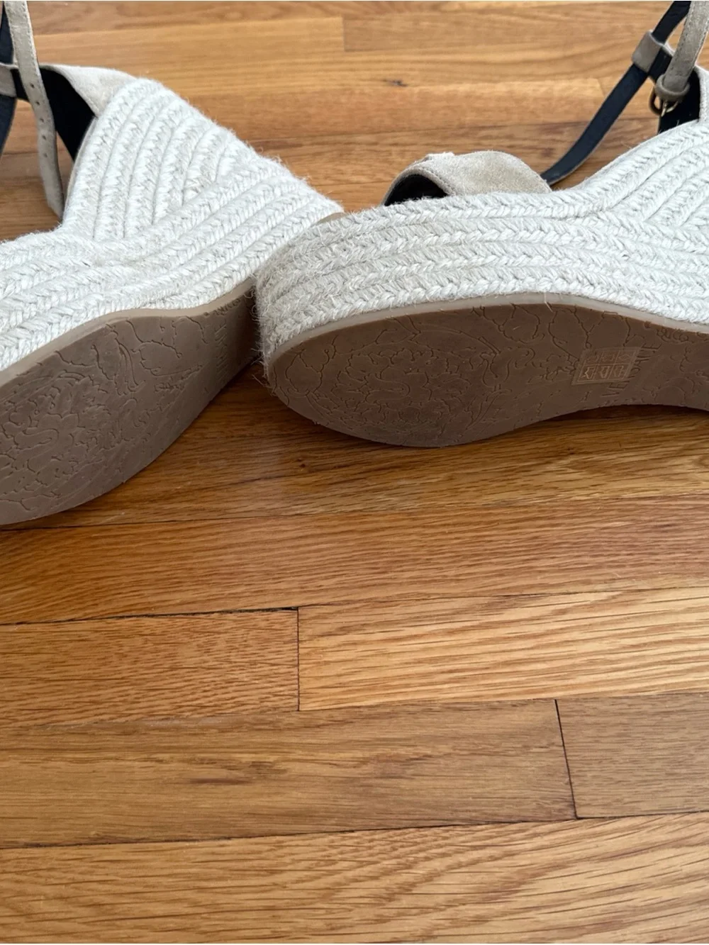 Versace beige suede